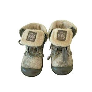 Distressed Palladium Boot